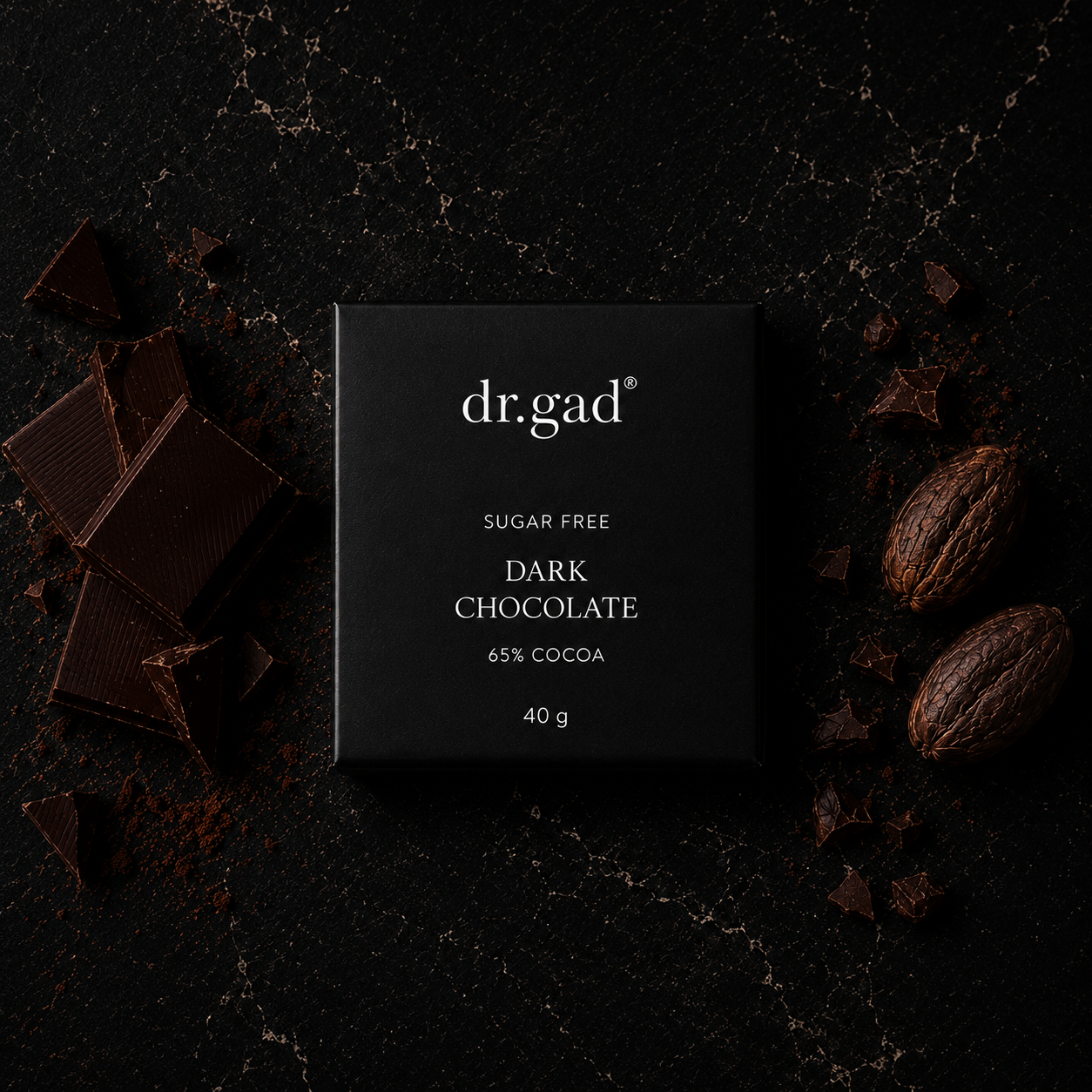 Sugar Free Dark Chocolate | 40 g