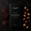 Sugar Free Dark Chocolate with Roasted Hazelnuts | 100 g
