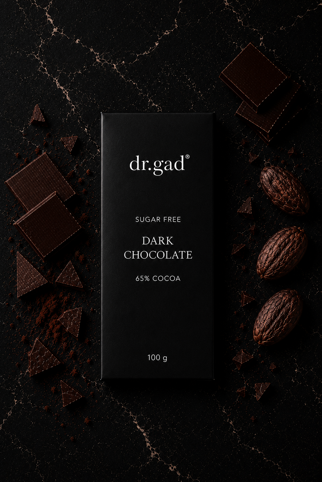 Sugar Free Dark Chocolate | 100 g